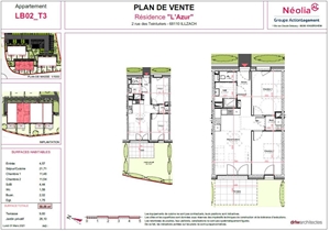 duplex-triplex à la vente -   68110  ILLZACH, surface 59 m2 vente duplex-triplex - UBI428368598